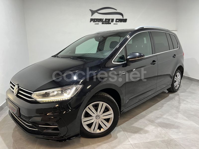 Negro Usado 2018 VW Touran Sportline Monovolumen | 21.990 € (Un poco caro) - Imagen 1/4