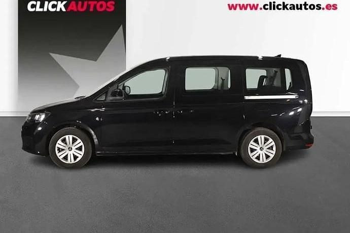 Usado VW Caddy 122 CV (89 kW) 2025 Negro Monovolumen