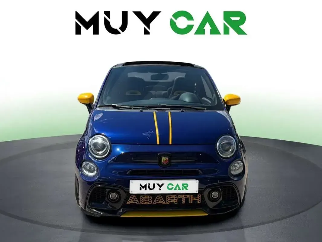 Usado Abarth 595 145 CV (106 kW) 2018 Azul Utilitario