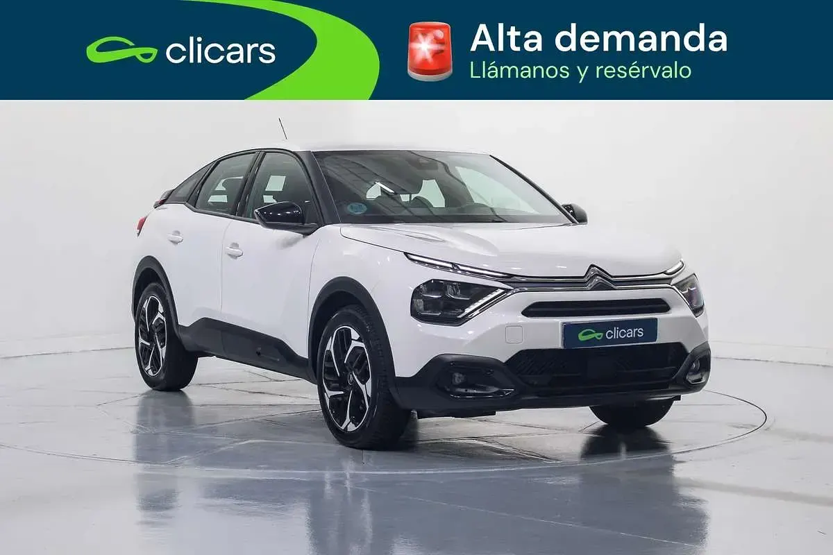 Usado Citroën C4 Feel 110 CV (80 kW) 2021 Blanco Utilitario