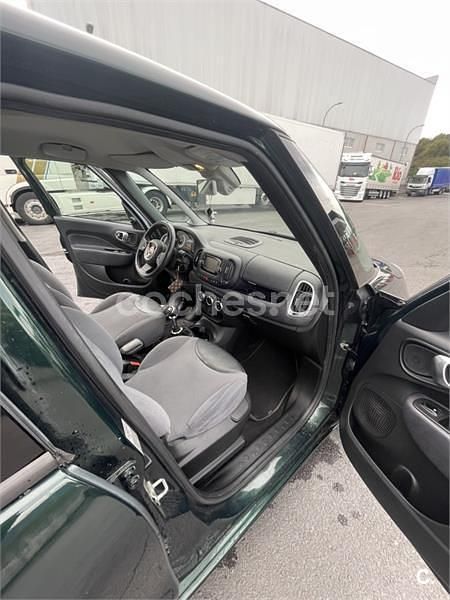 Usado Fiat 500L Pop Star 105 CV (77 kW) 2015 Verde Monovolumen