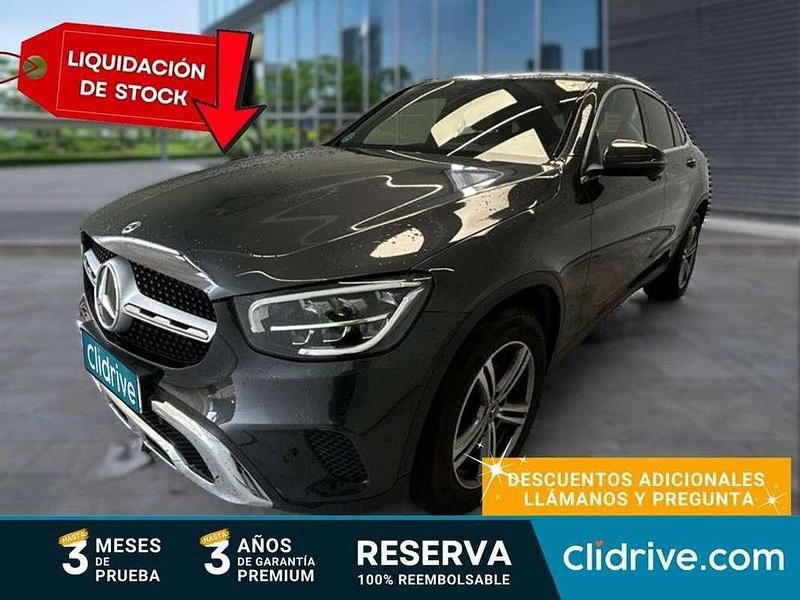 Usado Mercedes GLC220 194 CV (142 kW) 2021 Gris Coupe