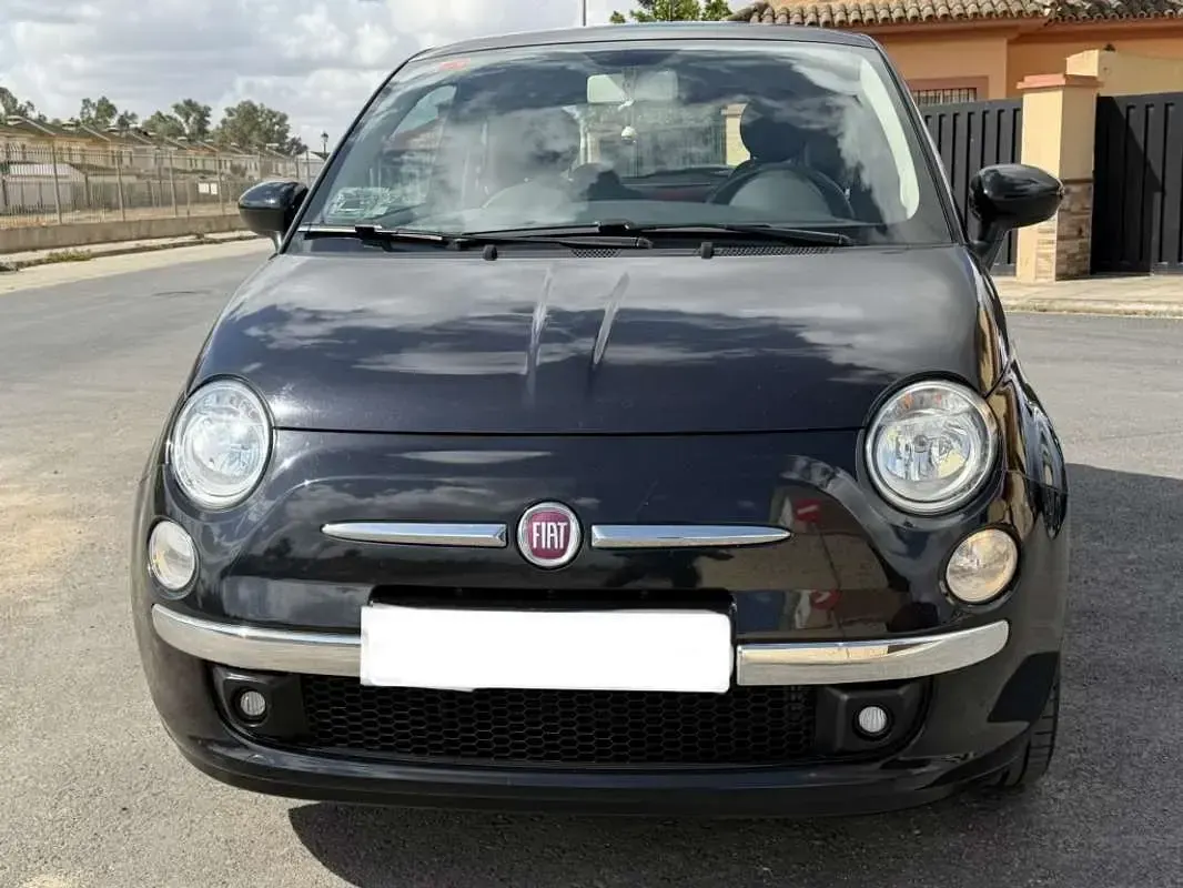 Usado Fiat 500 69 CV (50 kW) 2014 Negro Utilitario