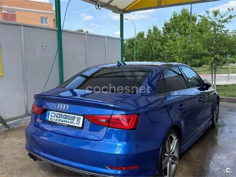 Usado Audi S3 300 CV (220 kW) 2014 Azul Berlina