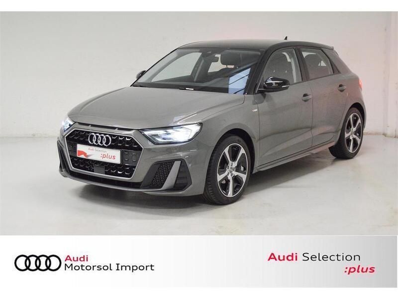 Usado Audi A1 Sportback 95 CV (69 kW) 2019 Gris / plateado Utilitario