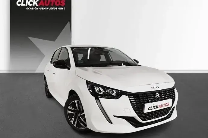 Usado Peugeot 208 Allure 100 CV (73 kW) 2023 Negro Utilitario