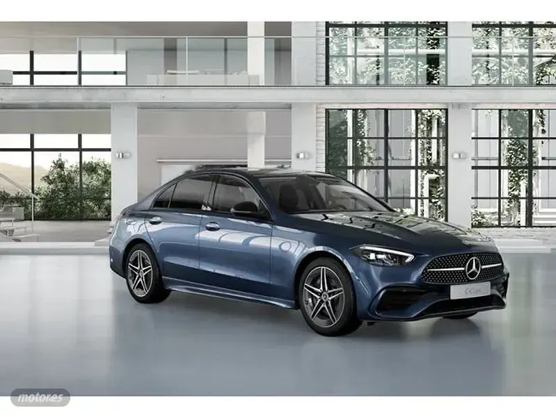 Usado Mercedes C220 200 CV (147 kW) 2023 Azul Berlina