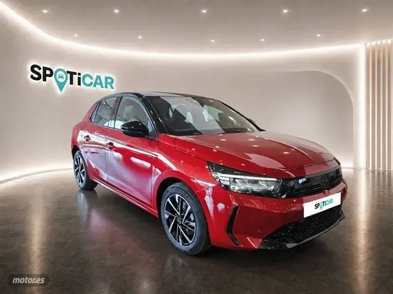Nuevo Opel Corsa 100 CV (73 kW) 2026 Rojo Utilitario
