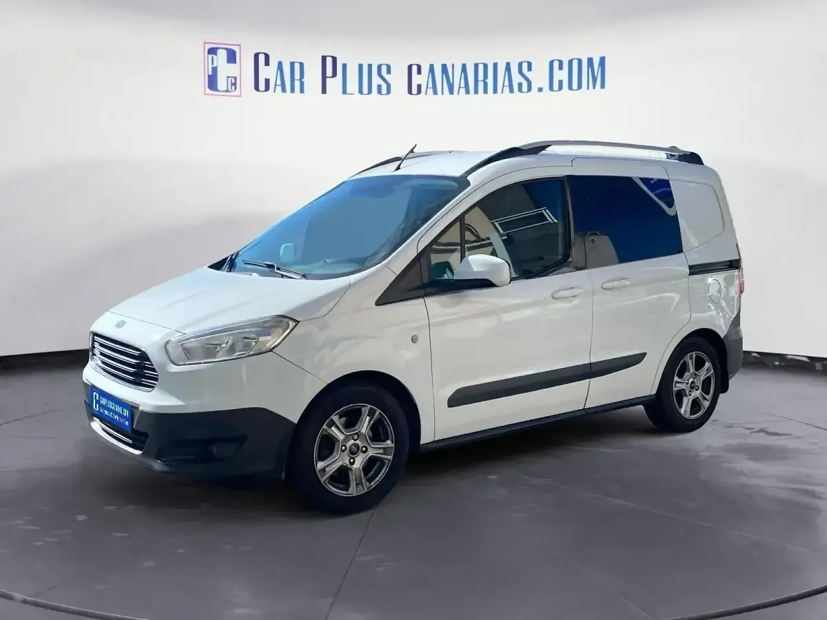 Usado Ford Transit Trend 100 CV (73 kW) 2017 Blanco Van