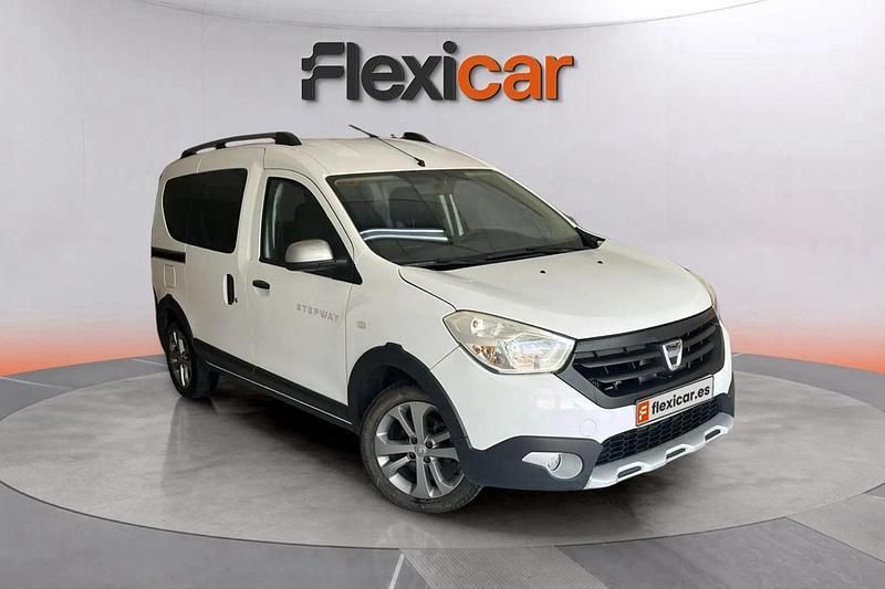 Blanco Usado 2017 Dacia Dokker Ambiance Van | 10.590 € (Precio justo) - Imagen 1/4
