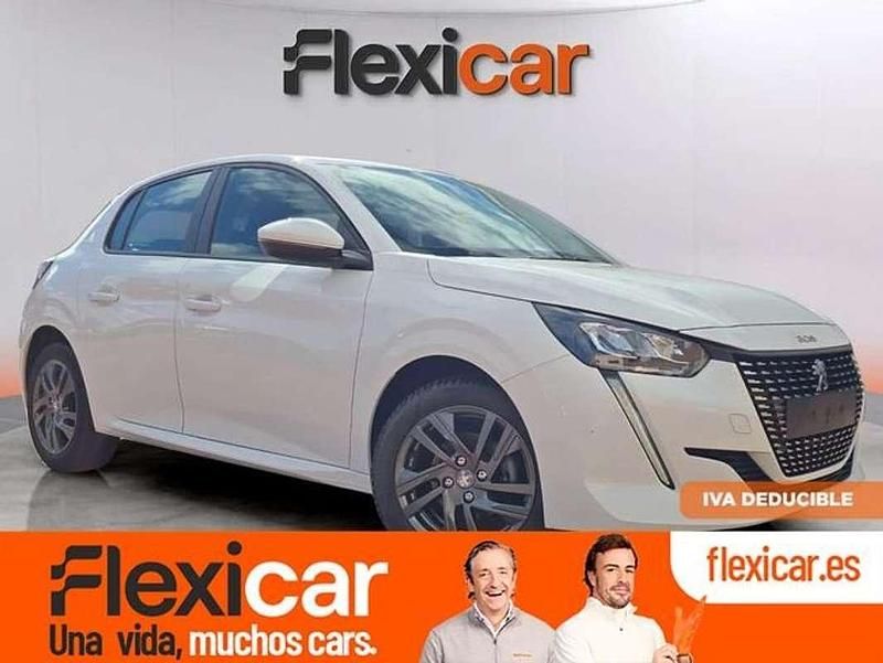 Blanco Usado 2021 Peugeot 208 Active Utilitario | 9490 € (Precio justo) - Imagen 1/4