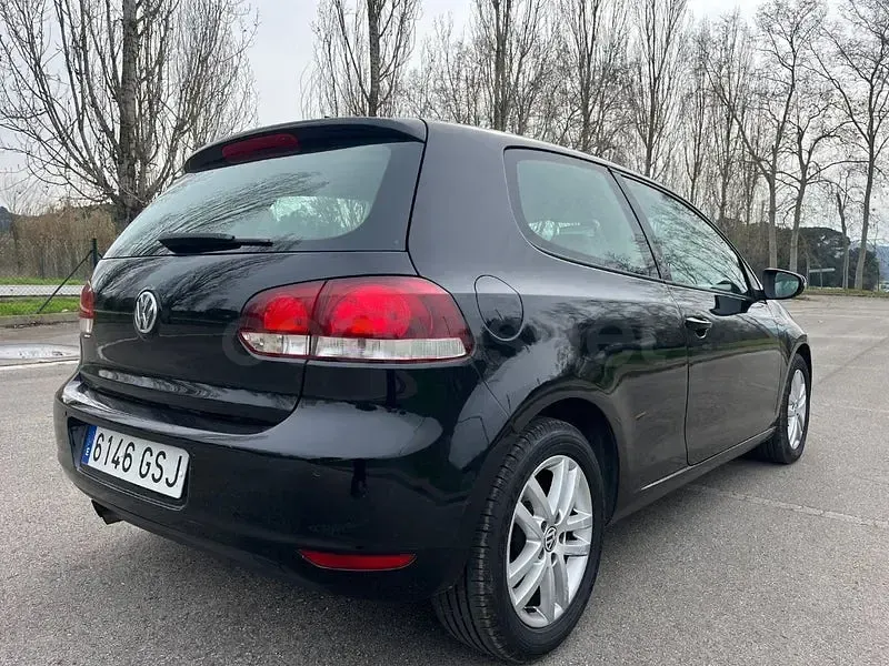 Usado VW Golf VI Sport 122 CV (89 kW) 2010 Negro Utilitario