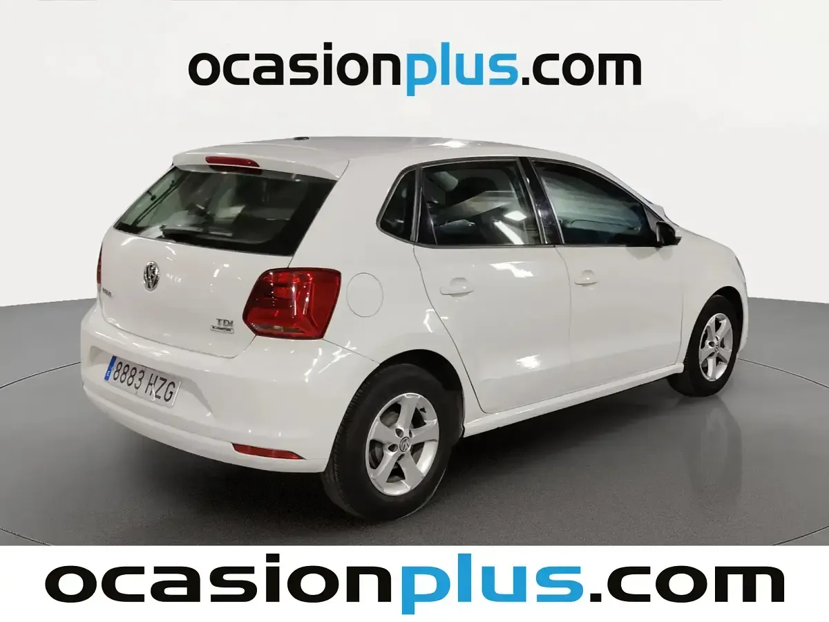 Usado VW Polo Edition 75 CV (55 kW) 2014 Blanco Utilitario