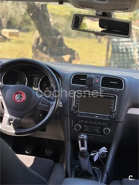 Usado VW Golf VI Sport 105 CV (77 kW) 2009 Gris / plata Utilitario