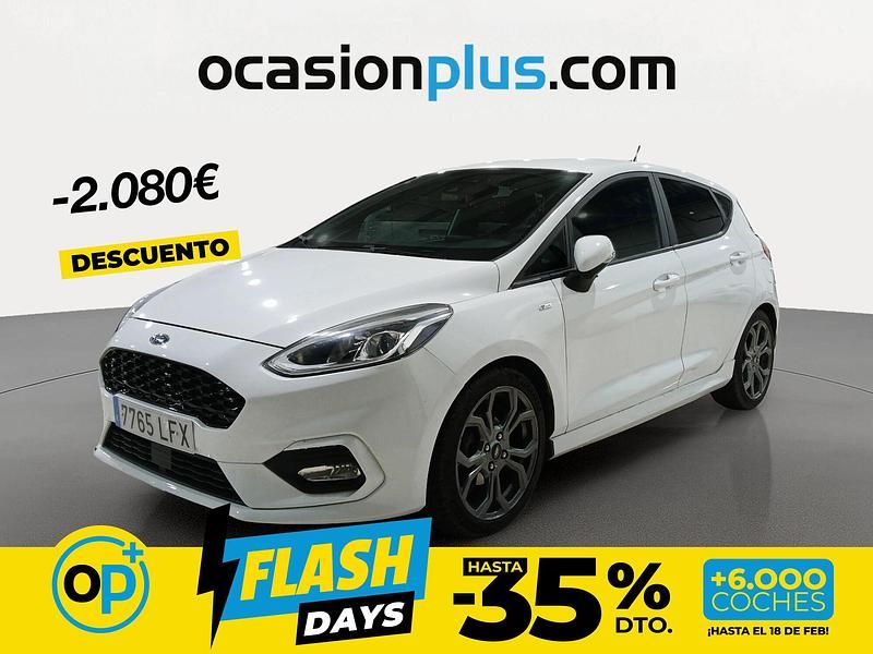 Usado Ford Fiesta ST-Line 75 CV (55 kW) 2020 Blanco Utilitario