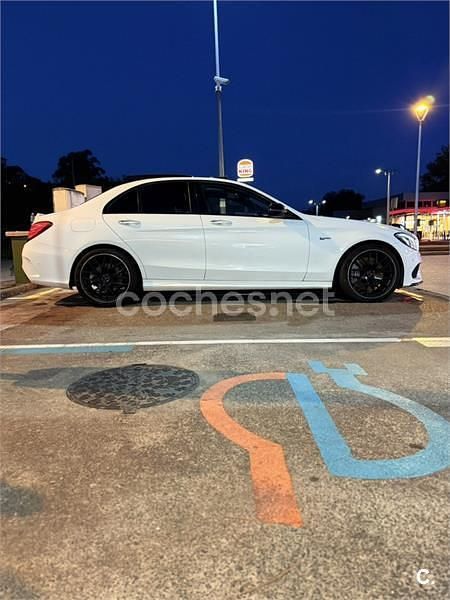 Blanco Usado 2017 Mercedes C43 AMG Berlina | 36.900 € (Un poco caro) - Imagen 1/4