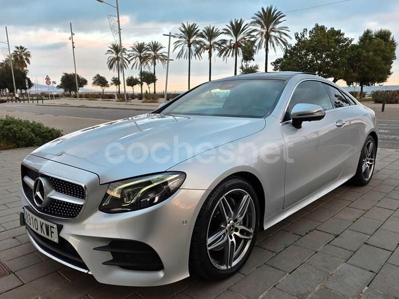 Usado Mercedes E220 194 CV (142 kW) 2019 Gris / plata Coupe