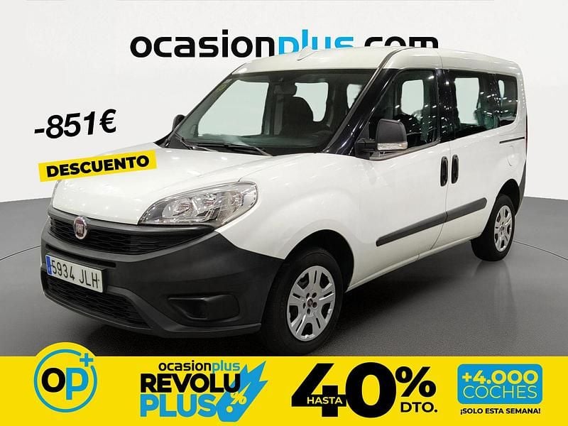 Usado Fiat Doblò Pop 90 CV (66 kW) 2016 Blanco Monovolumen