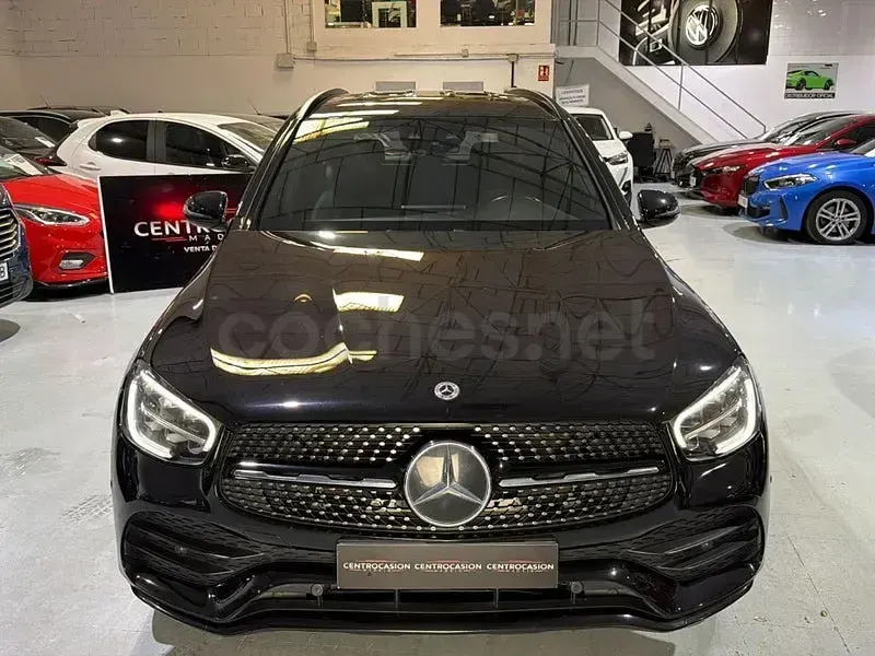 Usado Mercedes GLC300e 306 CV (225 kW) 2021 Negro SUV