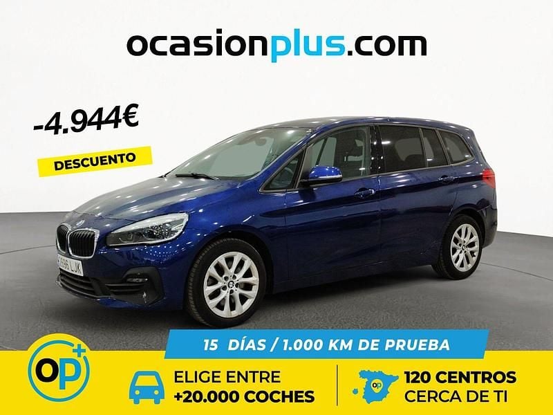 Usado BMW 218 Gran Tourer 150 CV (110 kW) 2020 Azul Monovolumen