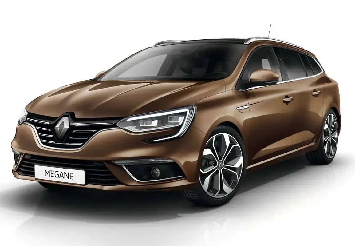 Usado Renault Mégane GrandTour Zen 132 CV (97 kW) 2017 Blanco Familiar