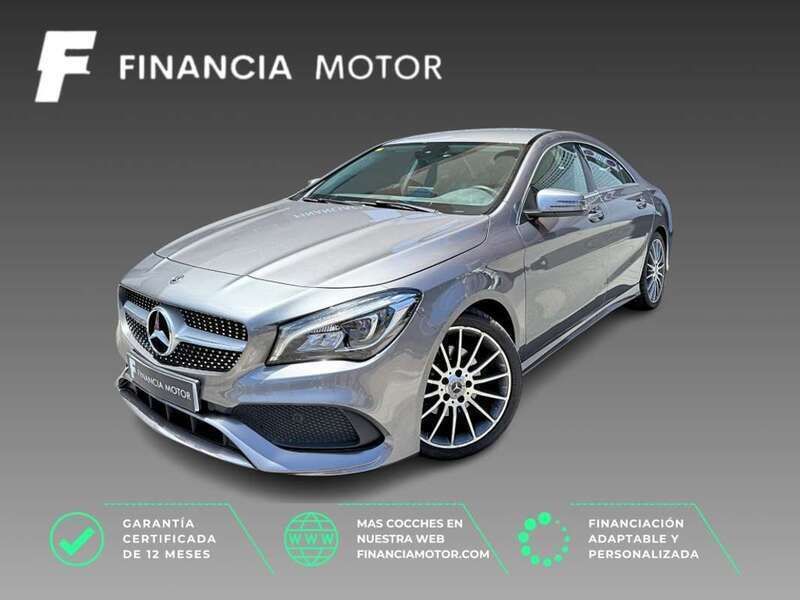 Gris / plata Usado 2018 Mercedes CLA200 Berlina | 24.990 € (Precio justo) - Imagen 1/3