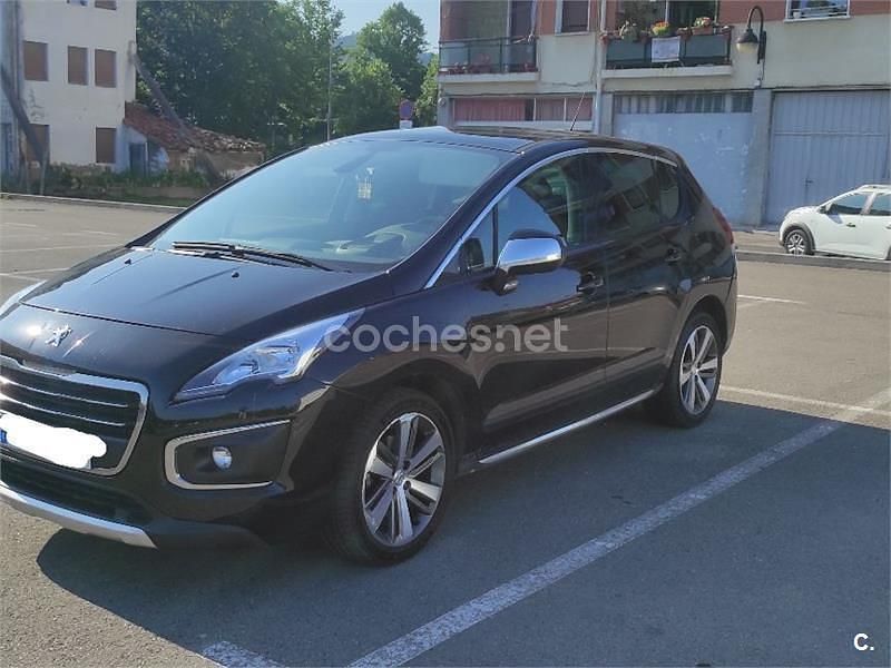 Negro Usado 2016 Peugeot 3008 Allure Berlina | 11.500 € (Super precio) - Imagen 1/4