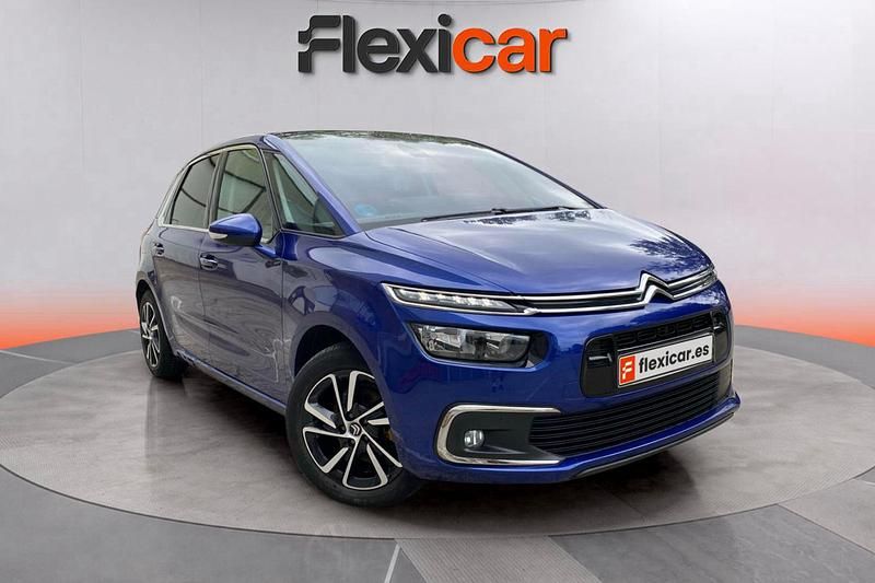 Azul Usado 2018 Citroën C4 SpaceTourer Live Monovolumen | 11.290 € (Buen precio) - Imagen 1/4