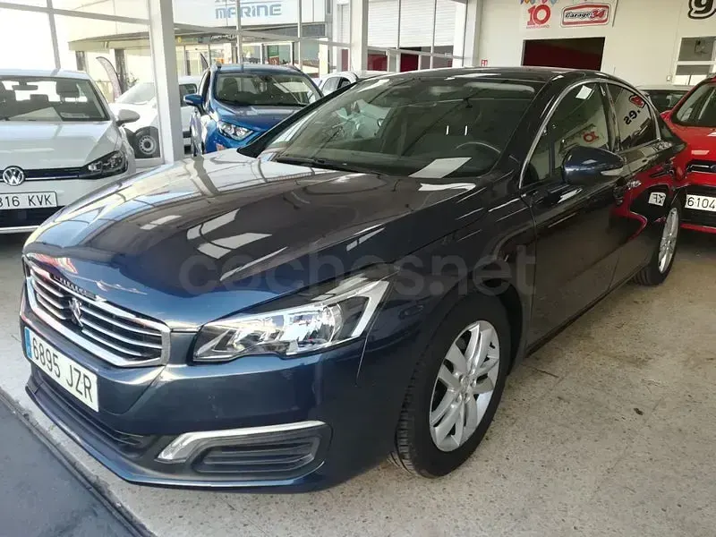 Usado Peugeot 508 Active 165 CV (121 kW) 2017 Negro Berlina