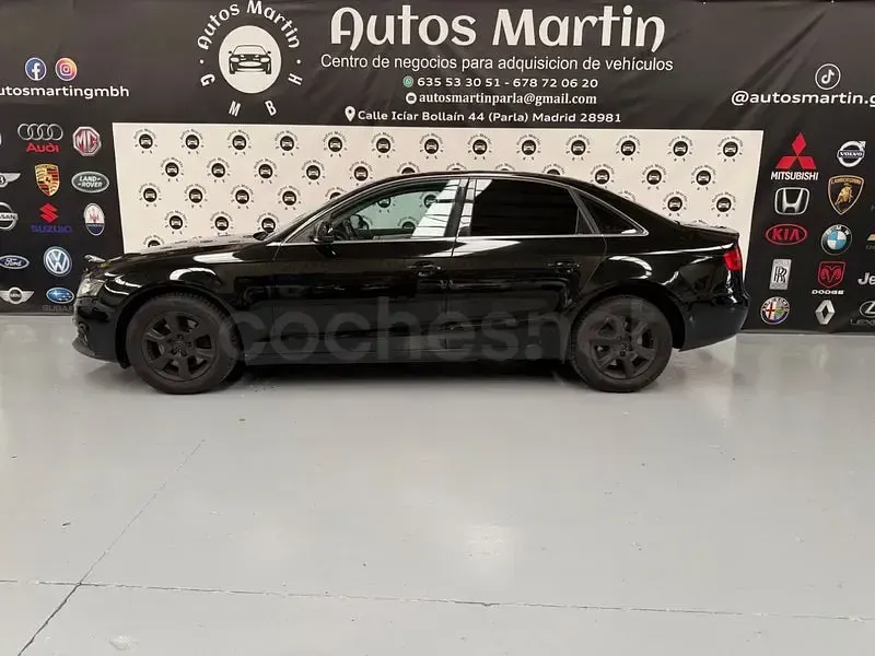 Usado Audi A4 180 CV (132 kW) 2011 Negro Berlina