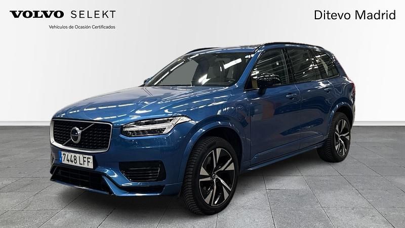 Azul Usado 2020 Volvo XC90 R-Design SUV | 35.900 € (Precio justo) - Imagen 1/4