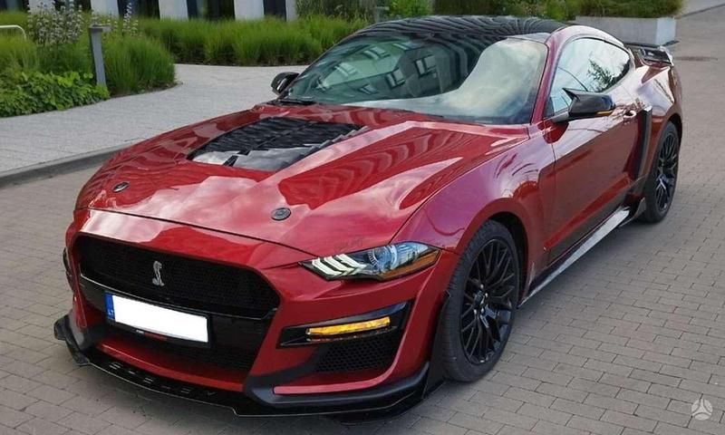 Burdeos Usado 2019 Ford Mustang Fastback Coupe | 31.931 € (Super precio) - Imagen 1/4