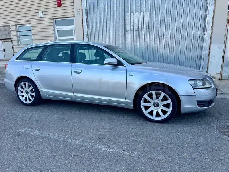 Usado Audi A6 S-Line 140 CV (102 kW) 2007 Gris / plata Familiar