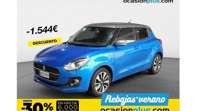 Azul Usado 2018 Suzuki Swift GLX Utilitario | 15.446 € (Precio justo) - Imagen 1/4