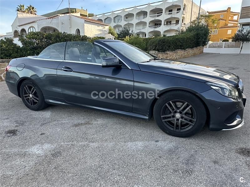 Usado Mercedes E350 252 CV (185 kW) 2015 Gris / plata Descapotable