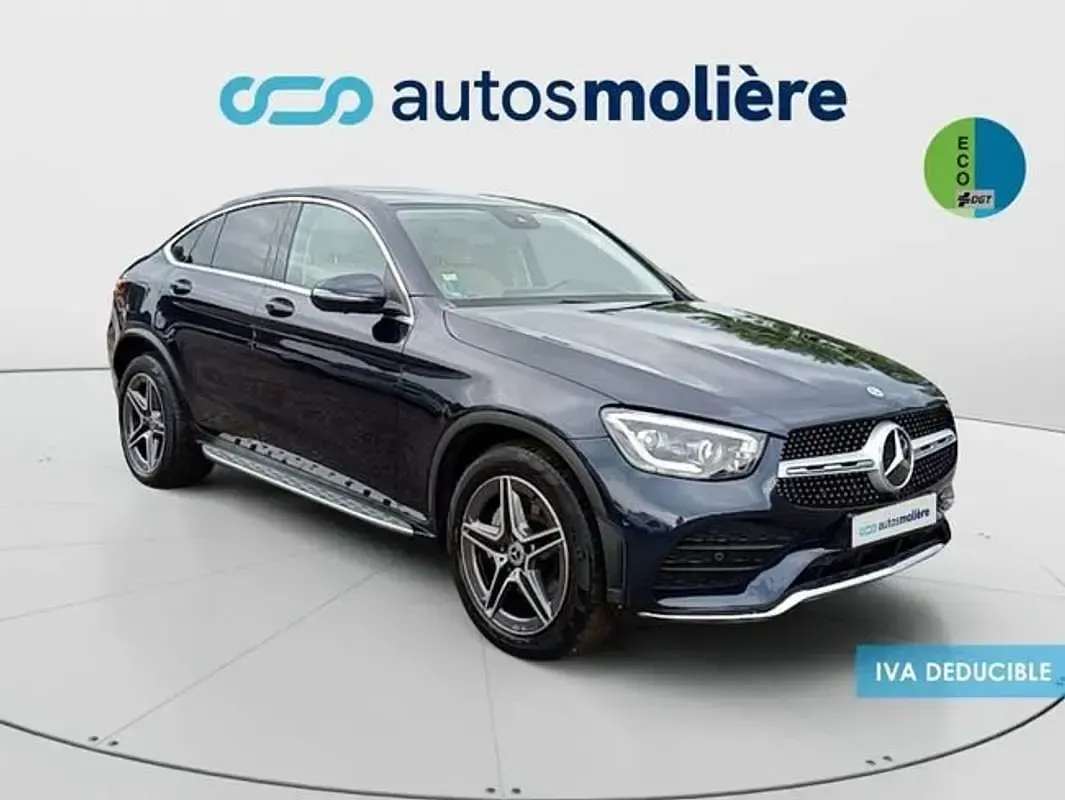 Usado Mercedes GLC200 197 CV (144 kW) 2020 Azul SUV