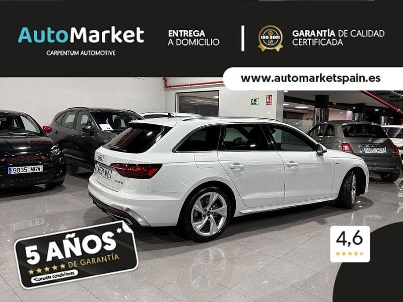 Usado Audi A4 S-Line 150 CV (110 kW) 2023 Blanco Familiar
