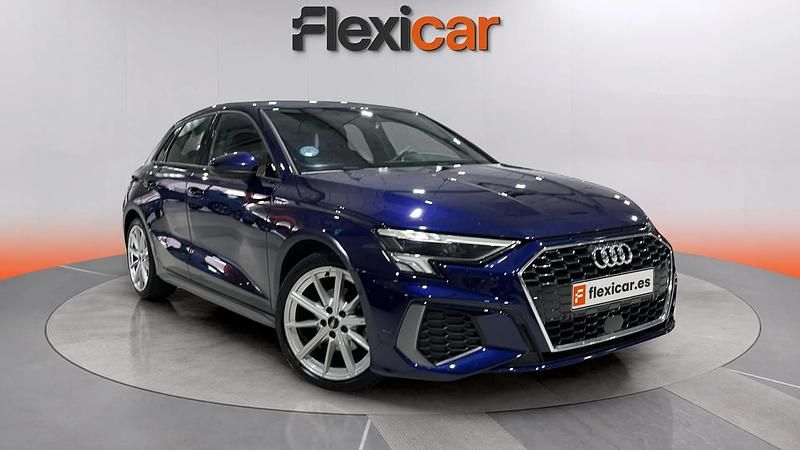 Azul Usado 2023 Audi A3 S-Line Berlina | 23.590 € (Super precio) - Imagen 1/4