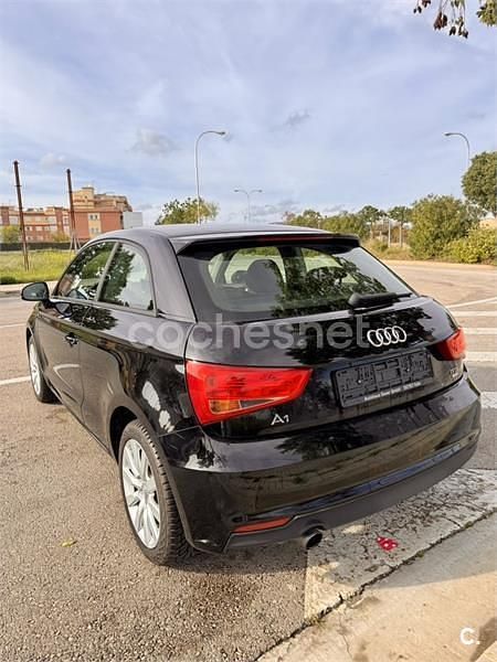Usado Audi A1 95 CV (69 kW) 2017 Negro Berlina