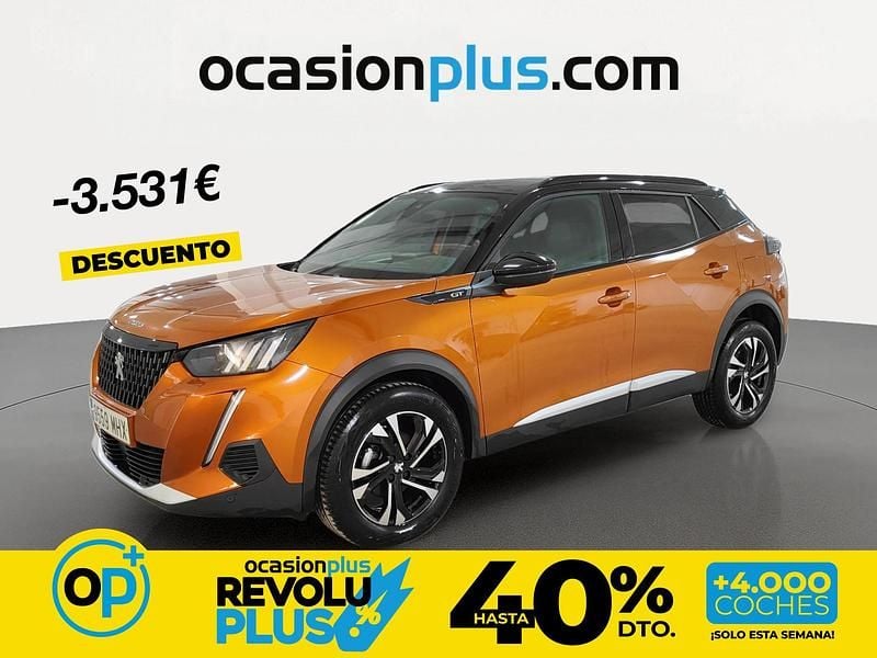 Usado Peugeot 2008 GTi 130 CV (95 kW) 2023 Naranja SUV