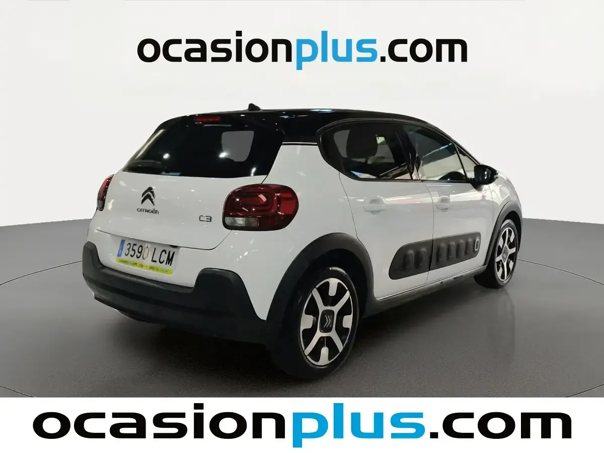 Usado Citroën C3 PureTech 110 CV (80 kW) 2019 Blanco Utilitario