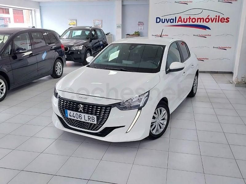 Usado Peugeot 208 Active 100 CV (73 kW) 2021 Blanco Utilitario