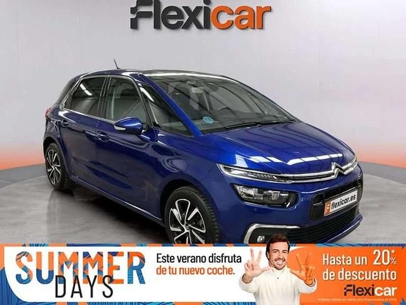 Azul Usado 2018 Citroën C4 Live Monovolumen | 9970 € (Buen precio) - Imagen 1/4