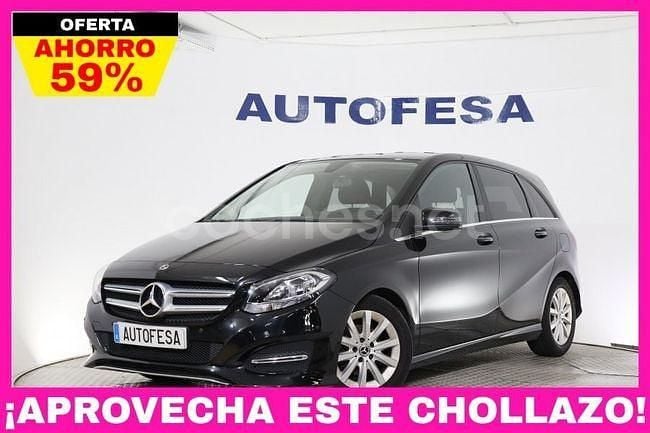 Negro Usado 2017 Mercedes B180 Monovolumen | 14.950 € (Super precio) - Imagen 1/4