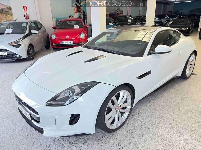 Usado Jaguar F-Type S 381 CV (280 kW) 2016 Blanco Coupe