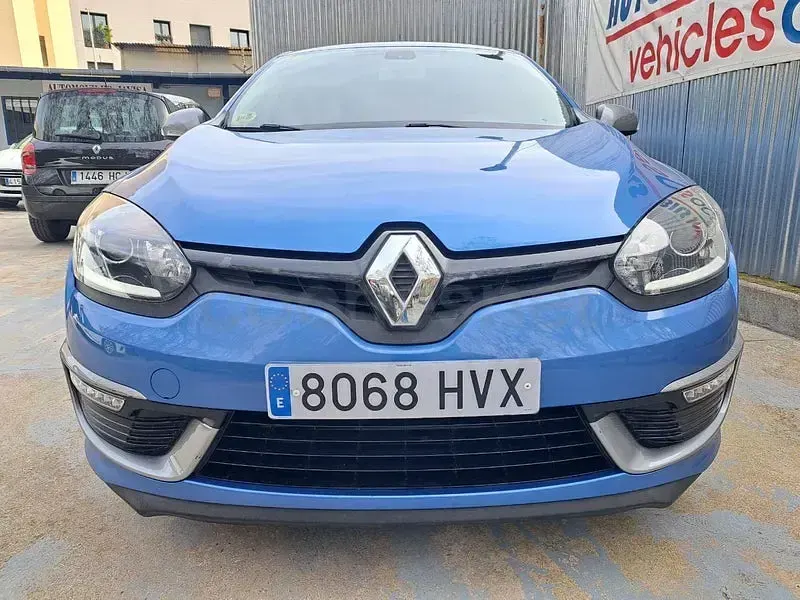 Usado Renault Mégane Intens 95 CV (69 kW) 2014 Azul Berlina
