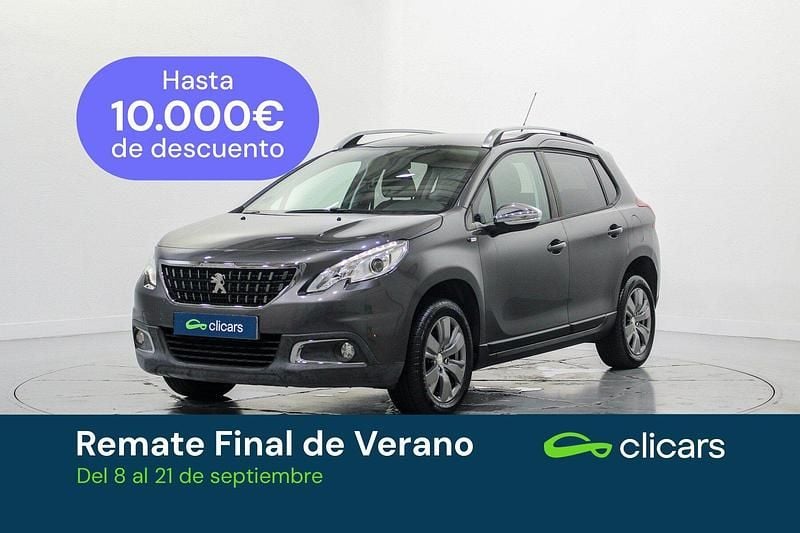 Gris Usado 2017 Peugeot 2008 Style SUV | 9690 € (Precio justo) - Imagen 1/4