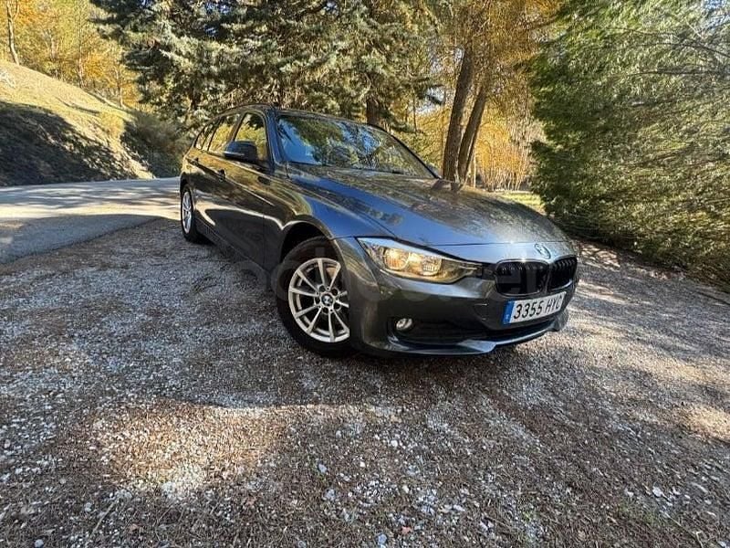 Usado BMW 320 Efficient Dynamics 184 CV (135 kW) 2014 Gris / plata Familiar