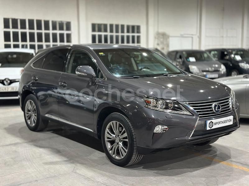 Gris / plata Usado 2014 Lexus RX450h SUV | 22.990 € (Precio justo) - Imagen 1/4