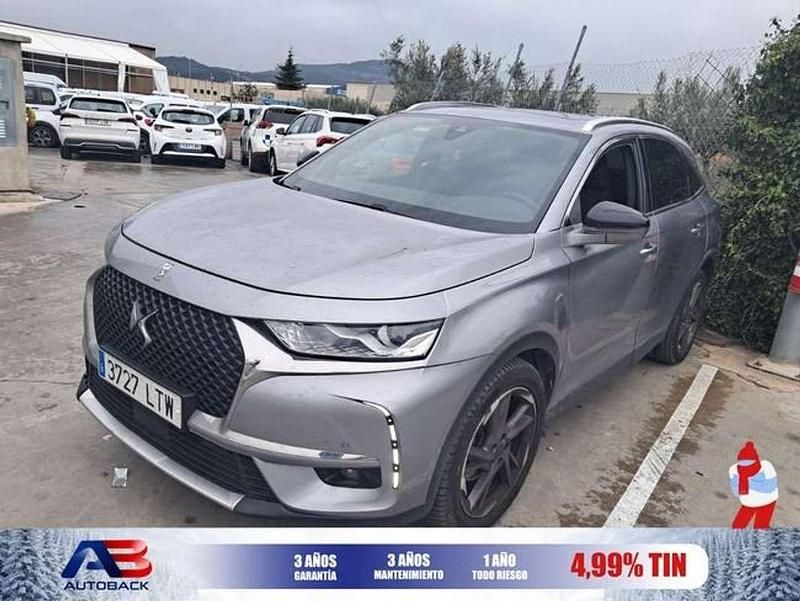 Usado DS Automobiles DS7 Crossback Bastille Plus 129 CV (94 kW) 2021 Gris SUV